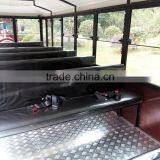 32 Seats Passenger Trailer,closed Wagon,trackless Train,diesel Train thumbnail-2