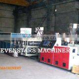 PVC crust foam board extrusion line/PVC skinning foam board extrusion line