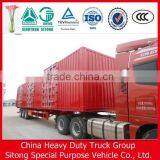 13 Meter Corrugation Plate Three Axle Van Semi Trailer thumbnail-2