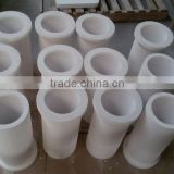 Refractory Zircon 333 tubes, spouts,orifice,plungers for glass furnace feeder channels
