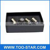 Silver Chrome Car Wheel Tire Air Valve Caps Stem Dust Cover For Car Wheels Decoration thumbnail-1