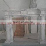 ELEGANCE MARBLE CARVED FIRE PLACES thumbnail-3