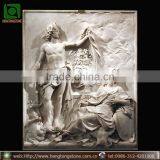White Marble Cupid Relief Sculpture Carving thumbnail-1