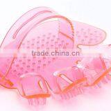 Silicone Pet Dog Cat Bathing Grooming Brush Hand Wearable Pet's Favorite thumbnail-1