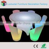 Cordless 16 Color Change Plastic Lighting Furniture / Led Bar Chair thumbnail-6