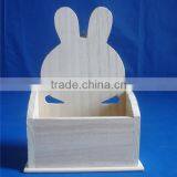 Handmade Natural Animal Shaped Decorative Desktop Wooden Pen Holder thumbnail-3