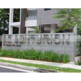 Outdoor Road Sign Stainless Steel Channel Metal Letter Sign Stand thumbnail-3