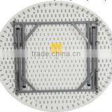 2017 Sigma Hot Sale Blow Molded Led Round Plastic Used Folding Tables for Sale thumbnail-1