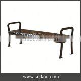 Arlau Vintage Metal Garden Chairs,New Launch Simple High Quality Outdoor Metal Bench,Oem Outdoor Iron Bench thumbnail-2