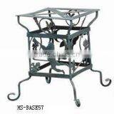 Trade Assurance Antique Cast Iron Urn Base Garden Flower Pot Base Supplier thumbnail-5