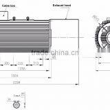 300kw 350RPM Permanent Magnet Generator PMG for Horizontal Wind Turbines thumbnail-2