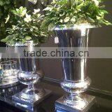 Metal Urn Vases,Aluminum Urn Vases,Designer Flower Pots,Antique Flower Pots,Decorative Flower Vases,Vases thumbnail-1