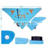 New Lovely Infants Triangle Scarf Bibs + 3D Giraffe Print Cotton Beanie Hats Caps thumbnail-5