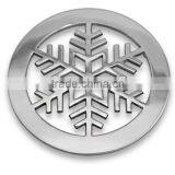 Metal Nickle Plated Antique Trivet thumbnail-1