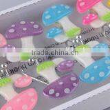 12PC Sucker Type Star Shape /mushroom Shape Plastic Hook thumbnail-4