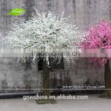 GNW BLS014-4 New coming pink silk peach blossom tree for decoration