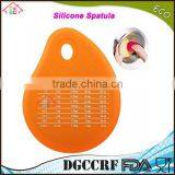 NBRSC Silicone Pastry Cutter Cream Measuring Unit Silicone Bowl Scraper Pot Pan Cleaning Baking Kitchen Tool thumbnail-6