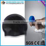 2015 Best Selling Funny Nude Silicone Batman Swimming Cap for Long Hair as Gift thumbnail-2