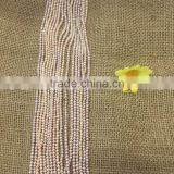3mm Pink Freshwater Pearl Strand thumbnail-5
