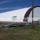 Trussed Steel Frame Storage Shelter, Airplane Hangar , Farm Warehouse Tent