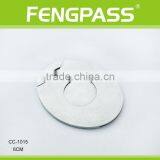 CC-1015 6.0cm 2CR13 Stainless Steel Egg-Shaped Full Stainless Steel Cigar Cutter thumbnail-2