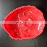 New Design Fashion Wholesale Cake Decorating Tools Santa Claus Silicone Molds thumbnail-3