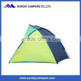 190T Polyester Taffeta Coated PU Portable Unique Outdoor Camping Tent thumbnail-3