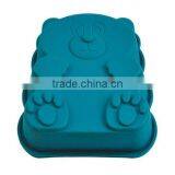 "2013 Disney Audit Factory Bear Shape Silicone Cake Mould thumbnail-1