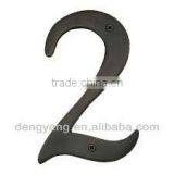 6" Solid Brass House Number thumbnail-1