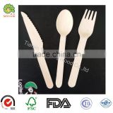wholesale home daily tableware wooden cutlery kitchenware