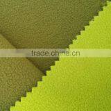 Army Green 144F/100D One Side Anti-pilling Polar Fleece Bond Deep Green Polar Fleece for Outdoor Clothing thumbnail-1