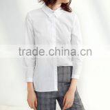 Custom Cotton+spandex Long Sleeve Fashion Ladies Blouses Shirts for Women thumbnail-2