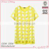 Hot Selling Women's Clothing Garment Apparel Direct Factory OEM/ODM Manufacturing Short Sleeve Korea Fashion Blouse thumbnail-1