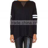 2015 New Fashion Round Neck Long Sleeve Polo Womens T-shirt Wholesale thumbnail-4