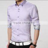 Fashion Cotton Slim Fit Custom Men Shirt (201501) thumbnail-2