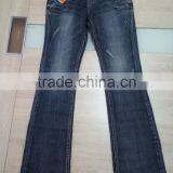 GZY Professional Jeans Manufacturer Washed Denim Bell-bottom Women Jeans 2017 thumbnail-1