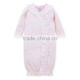 Hot Sale Baby Soft 100% Cotton Spring Autumn Winter Light Pink Newborn Baby Sleeping Bag thumbnail-1