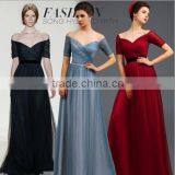 Elegant Long Sleeve Long Fashion Lady Dress thumbnail-2