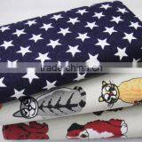 Fashion Lady Latest Cotton Canvas Print Dog Animal Star Wallet thumbnail-1