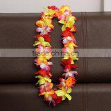 2016 Cheap Wholesale Necklace Hawaiian Flowers Artificial Flower Garland Hawaiian Flowers for for Party Decoration thumbnail-4