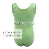 2017 New Arrival Thong Gymnastics Leotard Fabric Shiny Leotards for Girls thumbnail-2