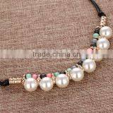 Zm35072a Beautiful Model Women Fashion Faux Pearl Necklace thumbnail-2