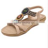 Zm50191b Plus Size Lady Shoes Breathe Falt Women Sandal thumbnail-3