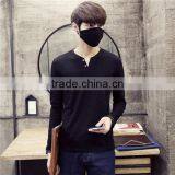 2016 Wholesale High Quality Short Sleeve V-neck T-shirt for Men thumbnail-1