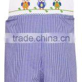 Owl Smocked Boy John John for Infant Toddler 2014