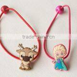 Frozen Cartoon Characters Kids Elastic Hair Tie, Frozen Girl Hair Tie thumbnail-6