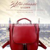 Leather Backpacks Women's Casual Fashion Leather Backpack thumbnail-5