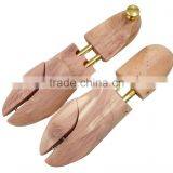 Double Tube Lotus Firm Wood Professional Adjustable Shoe Tree With Metal Cap thumbnail-2