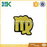 12 Constellation Badge Embroidery Patch Gold Badge Patch Retro Constellation Patch thumbnail-2