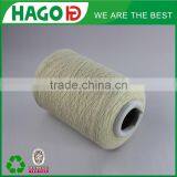 Raw White Recycled Cotton Polyester Fabric Weaving Yarn for Knitting Factory Price